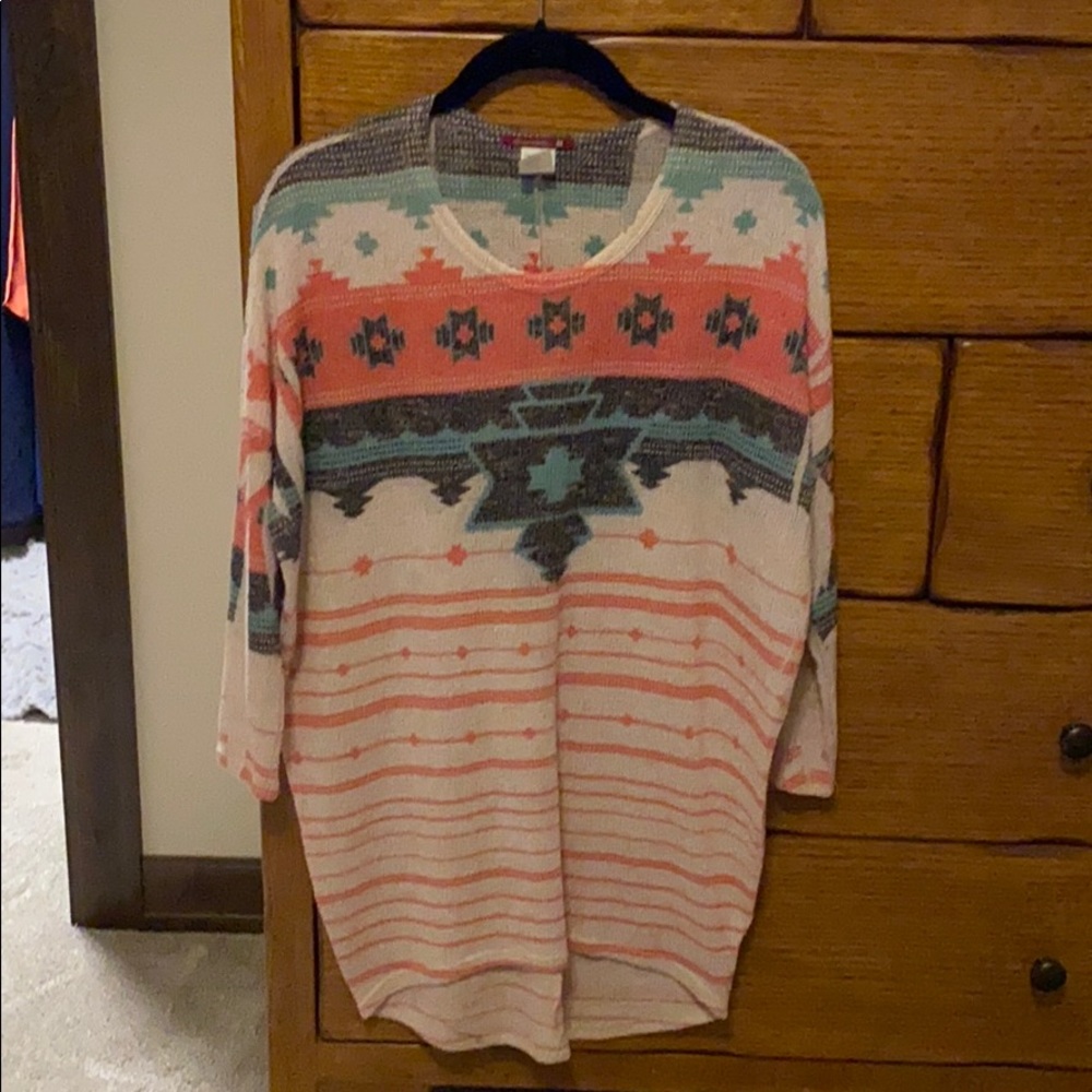 Aztec 3/4 sleeve
